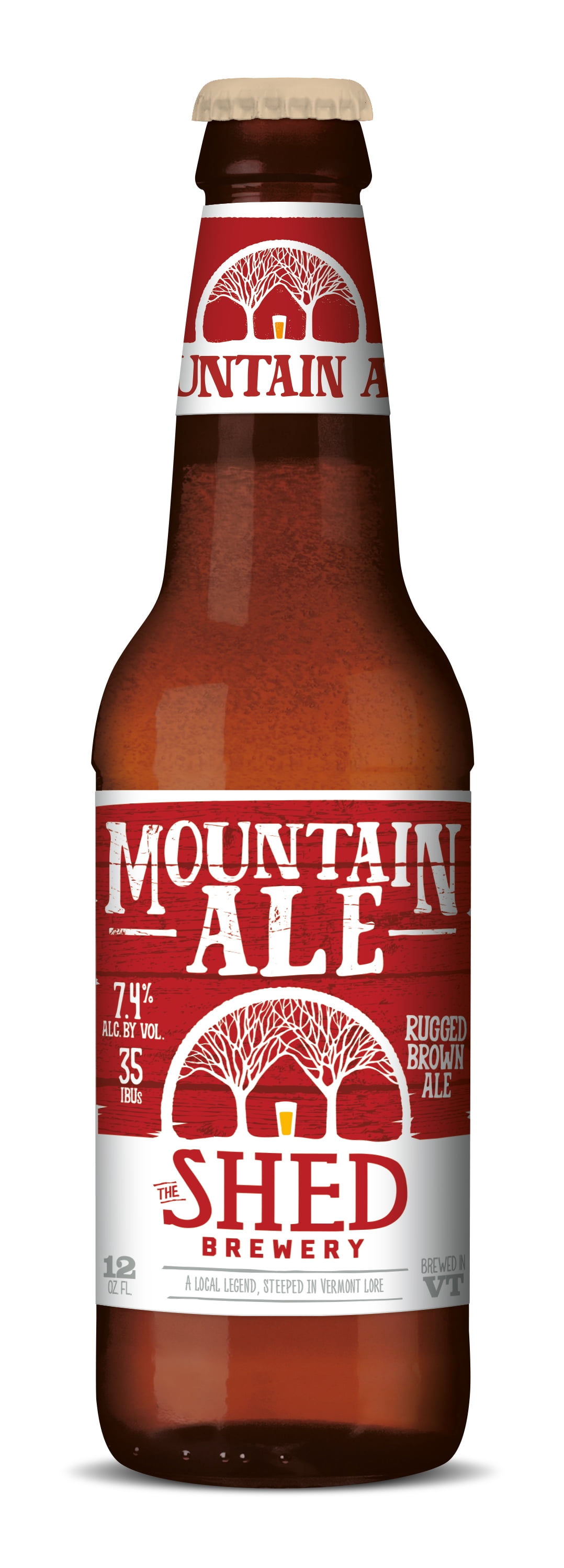 The Shed Brewery Mountain Ale, 6 Pack, 12 fl oz Bottles