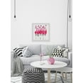 thumbnail image 4 of Marmont Hill Stand Straight Flamingos Framed Wall Art, 4 of 6