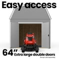 thumbnail image 4 of Handy Home Products Braymore 10 ft. x 18 ft. Wood Storage Shed, 4 of 5