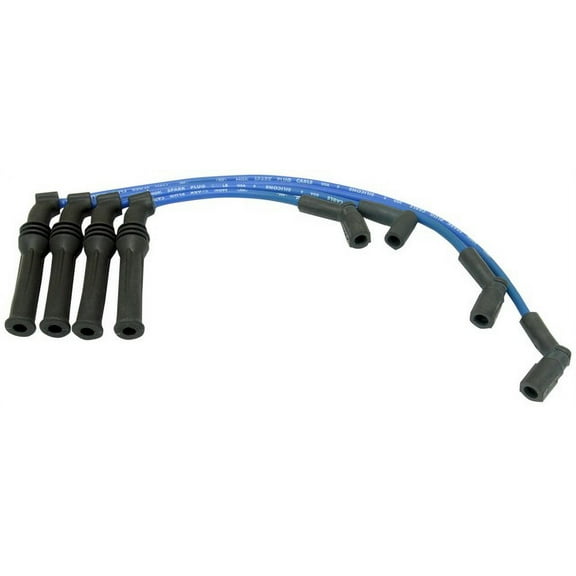 NGK Spark Plug Wire Set P/N:54191 Fits select: 1989-1991 PEUGEOT 405
