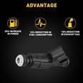 thumbnail image 5 of 6PCS Fuel injector Fit For 1999-2004 Jeep Cheroee Grand Cherokee TJ Wrangler 4.0L I6, 5 of 8