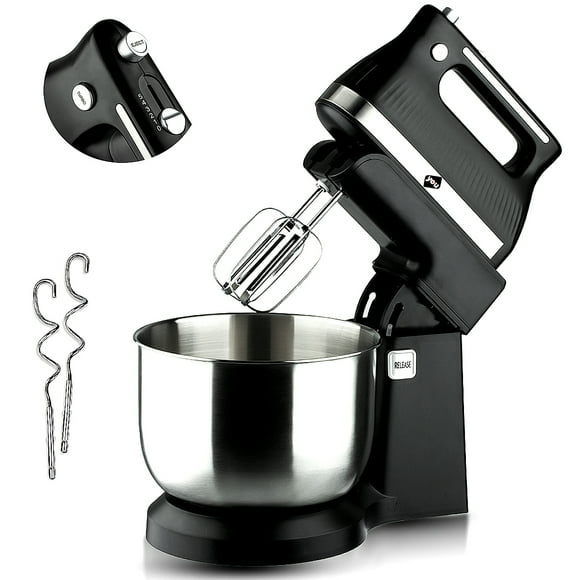 Batidora de Pedestal de mano YOU 3.5 Litros 300w color Negro con Accesorios