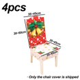 thumbnail image 2 of Chair Covers Compatible With Dining Room Set Of 4, Printed Chair Protectors Covers, Removable And Washable, 2 of 5
