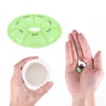 thumbnail image 4 of Unique Bargains Lightweight 7 Grids Circular Pill Case with Individual Compartments Green, 4 of 6