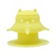 thumbnail image 3 of Comedero portátil de silicona para cachorros, con múltiples boquillas, para perros pequeños Amarillo, 3 of 9
