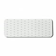 thumbnail image 1 of Abstract Computer Mouse Pad, Rhythmic Simplistic Pattern of Star Like Forms on Plain Backdrop, Rectangle Non-Slip Rubber Mousepad Large, 31" x 12" Gaming Size, White and Pale Sage Green, by Ambesonne, 1 of 2