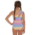 thumbnail image 2 of Xoenoiee Star Striped Pattern Girls Swimsuits Halter One Piece Bathing Suit with Cover Up Skirt Adjustable Strap Teen Girl Swimsuit Swimwear Set, 7-8 Years, 2 of 7