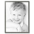thumbnail image 2 of ArtToFrames 28" x 37" Muted Cold Silver Picture Frame, 28x37 inch Silver MDF Poster Frame (WOM-4682),  Pack, 2 of 7