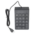 thumbnail image 2 of Teclado numérico, teclado numérico USB Mini computadora teclado numérico teclado numérico probado profesionalmente, 2 of 8