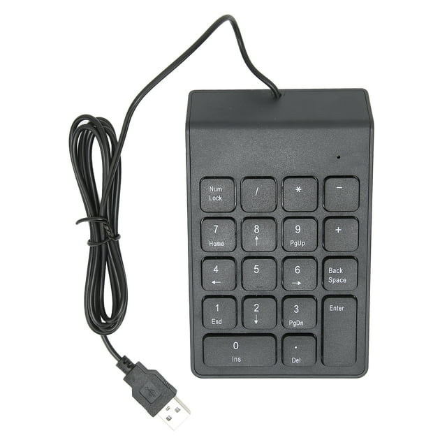 Number Pad,Numeric Keyboard USB Mini Mini Numeric Keyboard Computer Number Pad Unmatched Quality