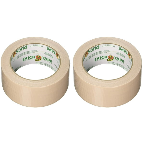 Cinta adhesiva Shurtech, 1,88 cm x 18,29 m, color beige (paquete de 2, masa para galletas)
