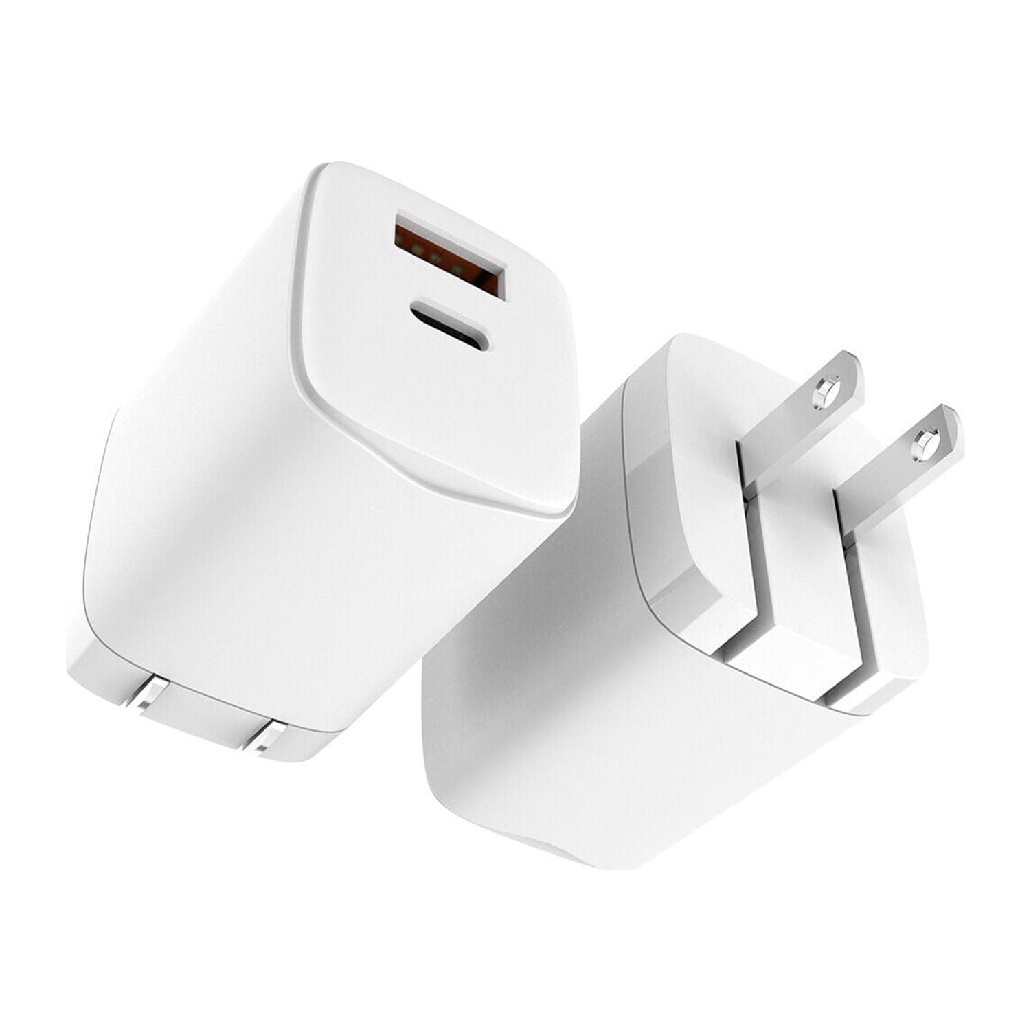 38W PD Home Charger for Nokia G50/G10/G20 - Fast Type-C 6ft Long Cable USB-C Power Cord QC3.0 Adapter 2-Port for Nokia G50/G10/G20