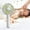 White, variant on Fans On Sale and Clearance Summer Portable Outdoor Mini Fan With Small Fan, Student Dormitory Desktop USB Charging Fan