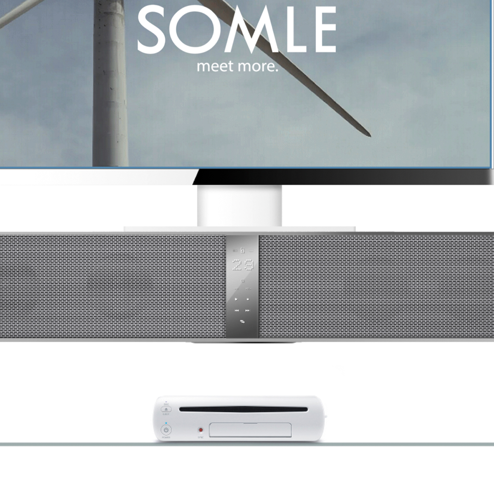 Somle Professional Speaker Studio Monitor Hi-Fi Audio Stereo System