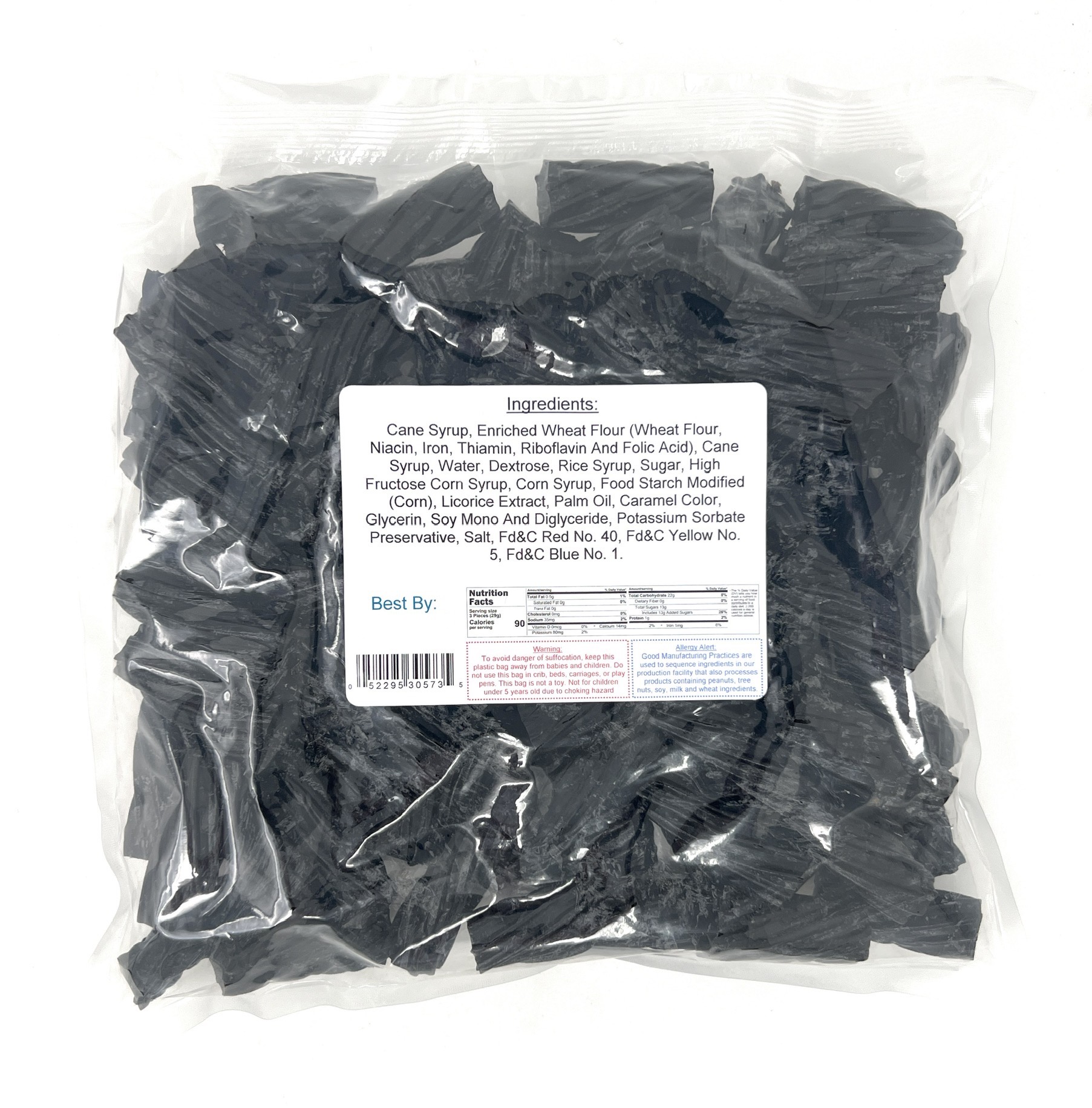 YANKEETRADERS® Australian Style Black Licorice, 2 lbs.