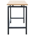thumbnail image 5 of SAFAVIEH Embry Contemporary Wood Writing Desk, Brown/Black, 5 of 11