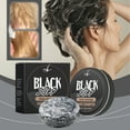 thumbnail image 5 of Black Soap Bar Shampoo, Gray Hair Reverse Bar Soap, Fast Natural Darkening Shampoo Soap, Deep Clean & Nourish the Scalp, Black Soap for Gray Hair Coverage, 5 of 8