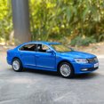 thumbnail image 1 of 1:32 Passat Alloy Model Car Toy Diecasts Metal Casting Sound and Light Car Toys For Children Vehicle Blue, 1 of 6