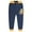 O1-BU1, variant on GBSYEWXS Kids Little Boys Pants Warm Sweatpants Elastic Waist Joggers Dinosaur Print Blue Trousers Size 4-5 Years