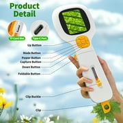 UQN Microscope for Kids 8-12 , 2-in-1 Science Kit Handheld and Fixed Kids Pocket Microscope, Portable Digital Microscope with LED, STEM Microscope Kit Toys Gifts for Boys Girls 5-7