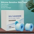 thumbnail image 3 of Silicone Sensitive Skin Tape Easy To Cut Waterproof Secures Dressing Soft Adhesive Low Trauma Tape, 3 of 4