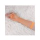 thumbnail image 2 of INSPIRAR CHIC Guantes de Malla Sin Dedos para Mujeres, Accesorios de Disfraz de Fiesta Elegante de los Años 80, Guantes de Red Largos - 1 Par Naranja, 2 of 4