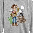 thumbnail image 3 of Toy Story - Kicking It In The Ole West - Toddler & Youth Long Sleeve Graphic T-Shirt, 3 of 5