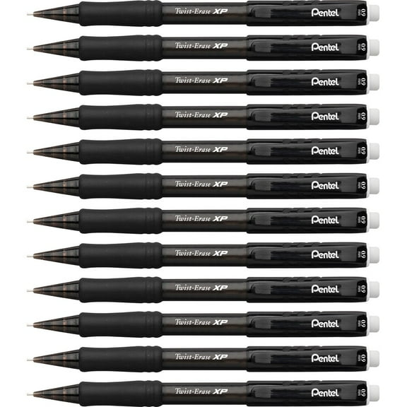 Pentel, PENQE419A, Twist-Erase Express Automatic Pencils, 12 / Dozen