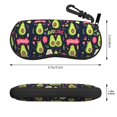 thumbnail image 3 of Zufioo Avocado Love Print Sunglasses Case Tactical Zipper Sunglasses Carrying Case for Men Women, 3 of 6