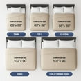 thumbnail image 3 of CGK Linens Premium Down Alternative Comforter - Twin Size All-Season Fluffy & Cozy Duvet Insert, Cream, 3 of 7