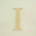thumbnail image 2 of Package of 1, 12 Inch X 1/2" Thickness Baltic Birch Wood Letter I in The Times New Roman Font, Thick, Upper Case for Art & Craft Project, Made in USA, 2 of 4