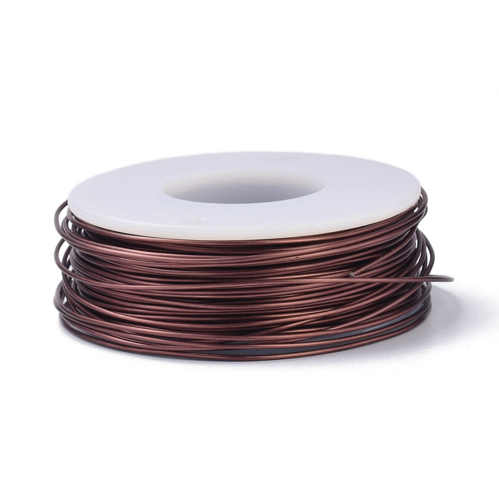 Aluminum Wire Bendable Metal Craft Wire Round Mixed Color 20 Gauge(0.8mm)~12 Gauge(2mm) about 16.40~118.11 Feet(5m~36m)/Roll