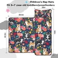 thumbnail image 5 of Shiba Inu and Pioneer Flower Toddler Nap Mats for Kids Preschool,Sleeping Mat Bag or Kids,Toddler Sleeping Bag,Toddler Nap Mat or Daycare, 5 of 6