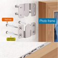thumbnail image 1 of CARBONLIKE 6 pares 12 Pack Soporte de montaje oculto Hebilla colgante de enclavamiento incrustado ZefeiWu 8390614874121, 1 of 1