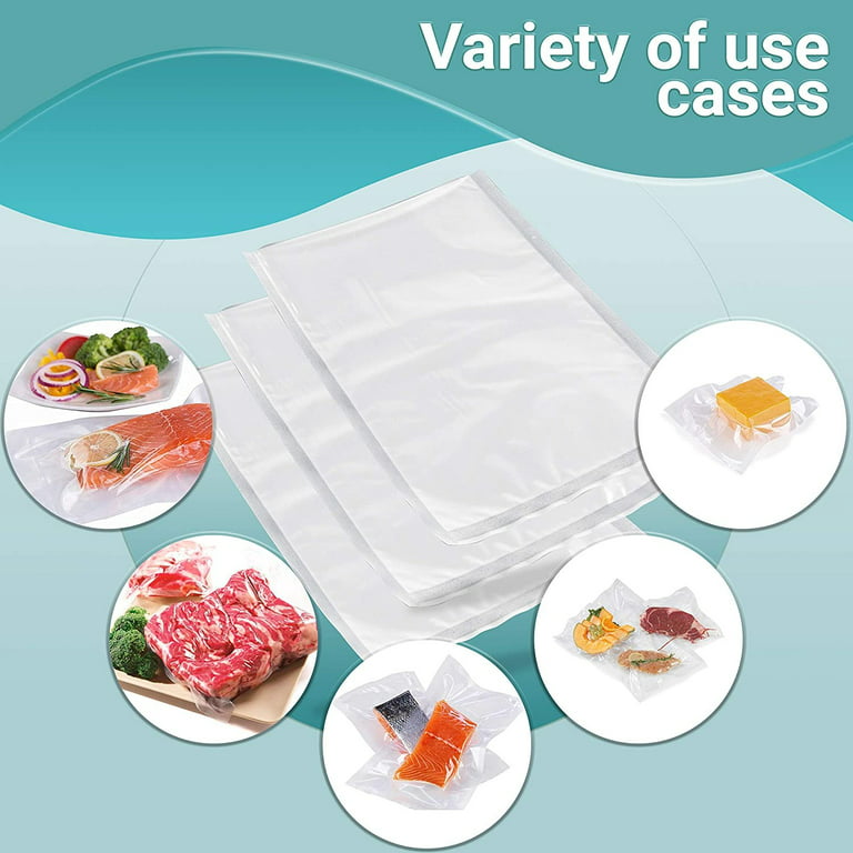 Choice 8 x 12 Chamber Vacuum Packaging Pouches / Bags 3 Mil - 1000/Case
