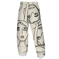 thumbnail image 5 of CLOOCL Wide-legged Pants Abstract Art Face Painting 3D Print Slacks Y2k Women Clothing Oversize, 5 of 6