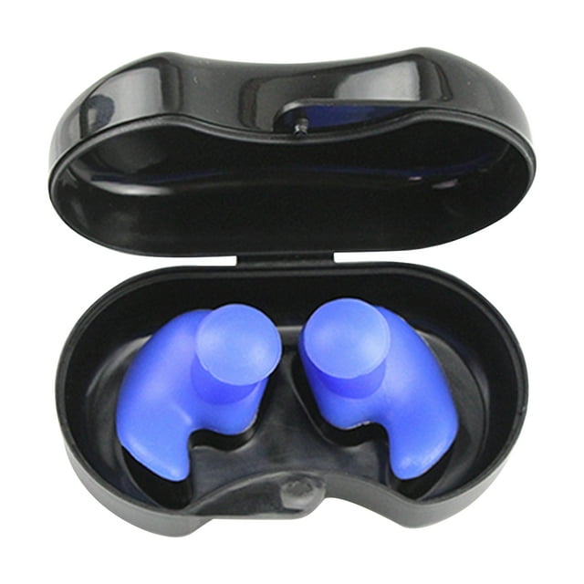 Bouchons d'Oreilles de Natation Étanches Réutilisables en Silicone Bouchons d'Oreilles de Natation pour Adultes Bouchons d'Oreilles de Natation pour la Douche, le Bain, le Surf, la Plongée en Apnée