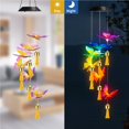 thumbnail image 2 of Toystoory Lámpara de campanas de viento de mariposa solar con campanas LED que cambia de color Campanas de viento con energía solar Lámpara de campanas Iluminación y accesorios No.1 Toystoory HA024920-01, 2 of 4