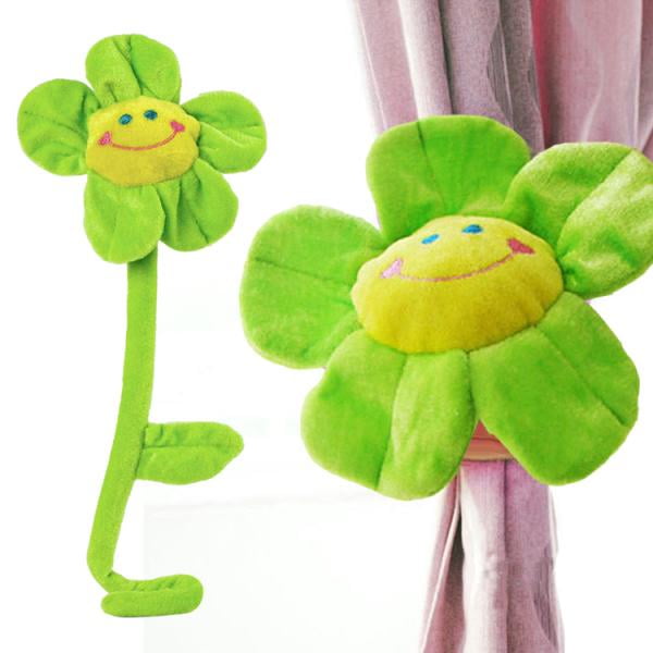 Dibujos animados de margarita sonriente vtago flexible para