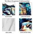 thumbnail image 4 of luoweisi Men's Beach Shorts Quick Dry Swim Trunks with Mesh Lining Sea Turtle S, 4 of 5