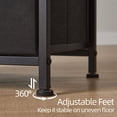 thumbnail image 5 of COMHOMA 3 Drawer, Dressers for Bedroom Furniture, Chest of Drawers, Fabric Drawer for Kids and Adults, Black, 5 of 6