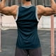 thumbnail image 1 of Camiseta sin mangas de cuello redondo para hombre, camiseta sin mangas de cuello redondo, camisetas deportivas casuales de moda para hombre, 1 of 5