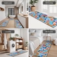 thumbnail image 5 of Basset Hound Dog and Flower Kitchen Rugs Sets Of 3,Kitchen Runner Rugs Non Skid Washable,Decorative Kitchen Floor Mats for Kitchen,Sink,Laundry,17"x30"+ 17"x47" + 17"x59", 5 of 6