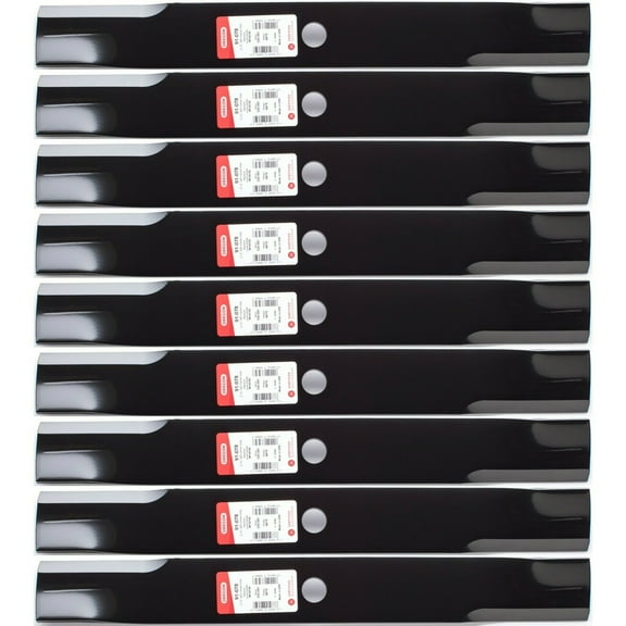 9PK Oregon 91-078 Blades for 60" John Deere M128485 M144196 M168223 60" Z Trac 7 Iron