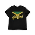 thumbnail image 6 of T-shirt Jamaican Pattern  Soft Cotton Adult Heat-Transfer Graphic T-Shirt - 180g Breathable Fabric, Unisex Summer Casual Wear with Durable Heat-Printed Design, 6 of 9