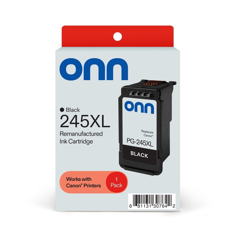 2 pack) onn Canon 245XL Black Ink Cartridge (Remanufactured