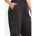 thumbnail image 4 of Avia Women's Cargo Knit Pants, Sizes XS-XXXL, 4 of 5