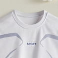 thumbnail image 5 of HCNTES Boys Loose Athletic Short-Sleeve Shirt and Active Shorts Set 4T 5T 6T 7T 8T 9T 10T 11T Kids Summer Outfit Little Boys Big Boys World Cup Clothing Set(D01-White,15-16 Years), 5 of 7
