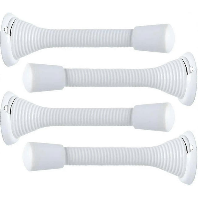 4pcs Door Stopper,door Stop Wall,rust Resistant, Noise Cancellation,spring Door Stoppers