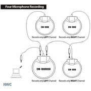 SoundTech CM-1000 Omni-Directional Conference Microphone for Computer and Recorder with 3.5mm Stereo Plug